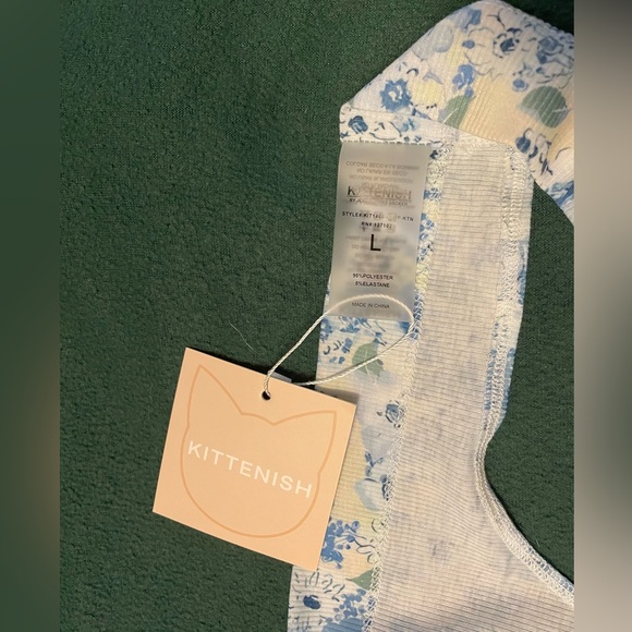 KITTENISH FLORAL DREAMS OG THONG - Picture 4 of 9